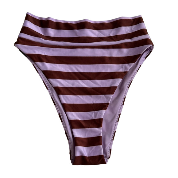 NWOT Aerie Hi Cut Cheeky Bathing Suit Swim Bikini Bottom size Small - Picture 1 of 5